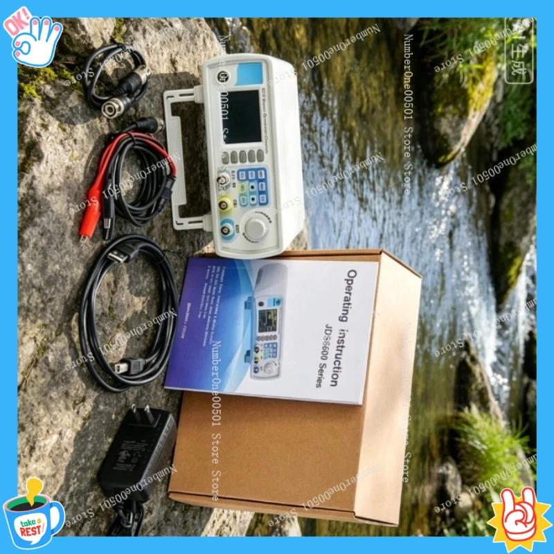 JDS6600 15/30/40/50/60MHz DDS  - đánh giá và giá Dual Channel Arbitrary Waveform Function Generator 60Mhz
